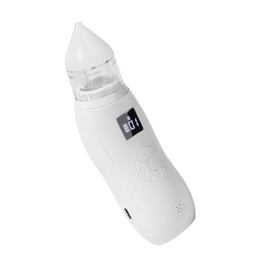 Aspirador nasal para niños | ajustable suavemente silencioso, limpiador nasal eléctrico | para guardería, escuela, viajes, camping, hogar, exterior