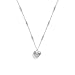 COACH Women's Signature Quilted Heart Pendant Necklace