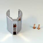 Supporto Doccia saliscendi Compatibile con docce Teuco Cromato