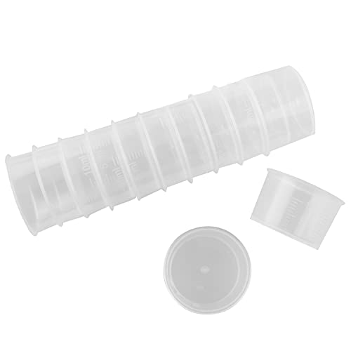 Vasos medidores desechables 10 ml pack 50 unidades miniatura 2