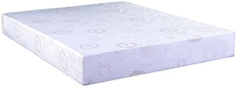 10 Inch Queen Size Green Tea Infused Memory Foam Mattress, Medium Firmness, Cooling Gel Foam Mattress, Certified Safe Foams Fabric in a Box Bed Mattress