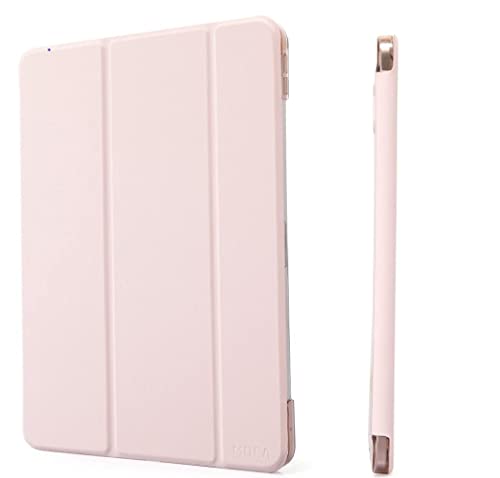 MOCA iPad Air 5th Generation Case 2022 / iPad Air 4th 2020 Case 10.9 Inch, Slim Stand Hard Back Shell Protective Smart Cover Cases for iPad Air 5th A2589 A2591/ Air 4th Gen A2316 A2324-Light Pink