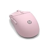 HP 400 Quiet Wireless Mouse, Dual Bluetooth & 2.4GHz, Soft Silicone, Quiet Clicks, Microsoft Wheel, 24-Month Battery, 6000 DPI, Ambidextrous, Eco-Friendly Design, Multi-OS, Pink