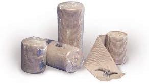 Curity Elastic Bandage W/ Clip, Non-Steril