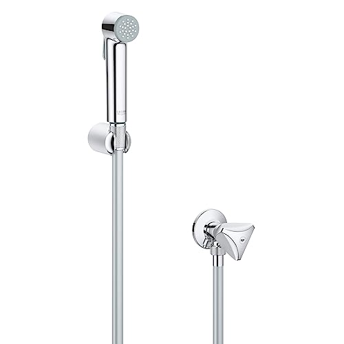GROHE Tempesta-F Trigger Spray 30 Set de Douche avec robinet d’arrêt, Chrome, 27514001
