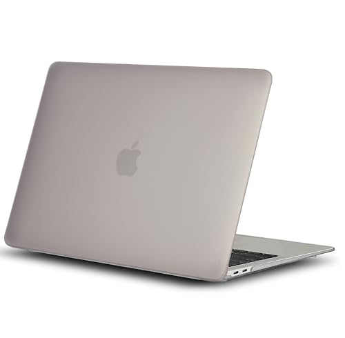 Image of Case Compatible with MacBook Air 13.6 inch 2025 2024 2023 2022 Release M4 A3240 M3 A3113 M2 A2681 Plastic Hard Shell Cover Case, Matte Grey