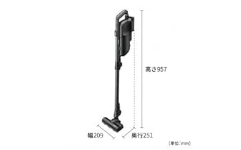 シャープ 紙パック式コードレススティッククリーナー ブラック EC-KR2-B RACTIVE Air 掃除機 コードレススティック シャープ 紙パック式
