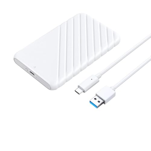 jebyltd Caja de disco duro USB 3.0 de 2.5 pulgadas, carcasa externa para disco duro para PC y portátil