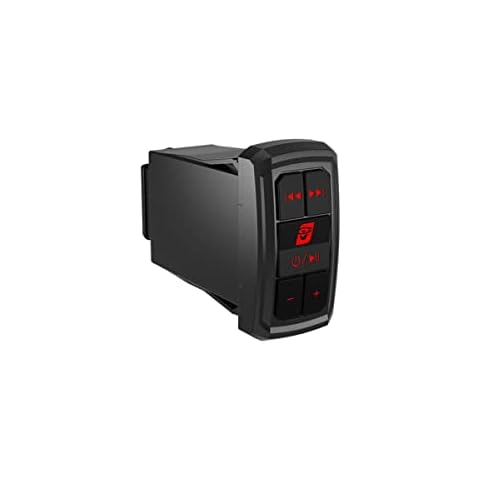 CERWIN Vega BTR5 - RPM Bluetooth Receiver Marine Panel Rocker Switch Fit, 1.45" x 0.83" Cover