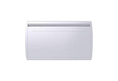 Mazda NDFL1203A-4C Radiateur à inertie Céramique courbé + Résistance Surfacique 2000W, 2000 W, Blanc