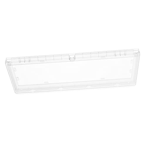 Beatifufu Cache-prise Électrique Transparent Résistant Aux Intempéries, Boîtier Étanche 4 Emplacements Pour Salle De Bain Et Toilettes, Protection Murale Fine Et Pratique, Kit Pour Usage Domestique