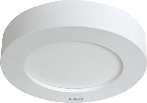 Foco de superficie Roblan MOONR2558BC de 18W para renovar techos