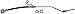 Dorman H620921 Brake Hydraulic Hose Compatible with Select Dodge / Ram Models