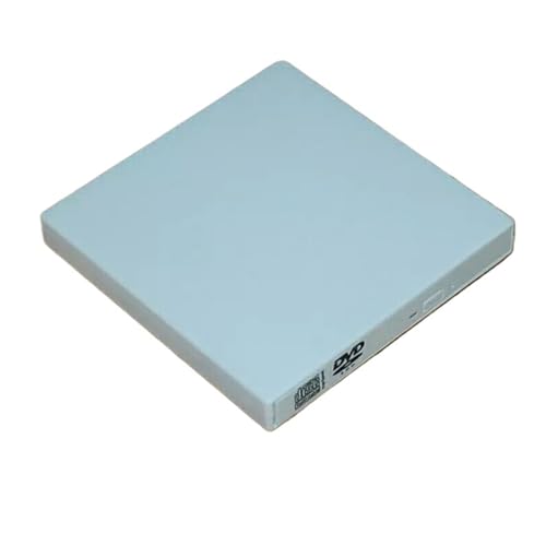 TRDEWR Reproductor De DVD Móvil USB Externo, Grabadora De CD con Movimiento Puerto Hdmi1080p(White)