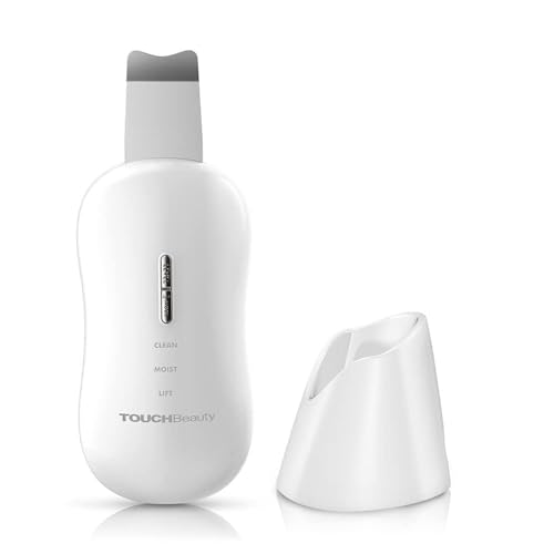 TOUCHBeauty Limpiador Facial Ultrasónico, Skin Scrubber, Peeling...