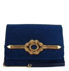 Pochette pour femme bleu Menbur : sac de soirée élégant taille unique