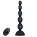 Vibrating Prostate Massager Anal Beads Butt Plug 10 Stimulation Patterns 3 Speeds for Wireless Remote Control Anal Pleasure Anus Sex Toy for Men, Woman & Couples