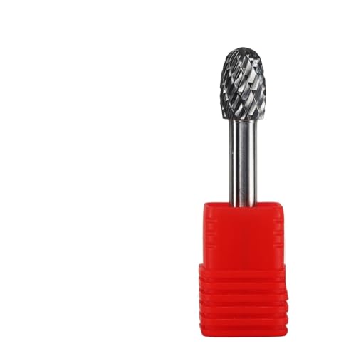 Fresa carburo ovalada SE-3 6.35 mm para metal miniatura 1