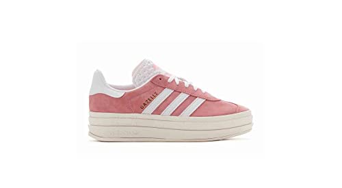 adidas Gazelle Bold W, Sneaker Femme, Super Pop/FTWR White/Core White, 37 1/3 EU