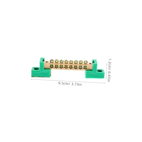 Bloque de terminales de cobre para cables eléctricos, pack de 5 unidades para hogar e industria 2