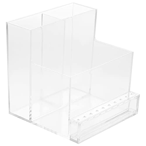 Organizador acrílico para máquina de manicura miniatura 1