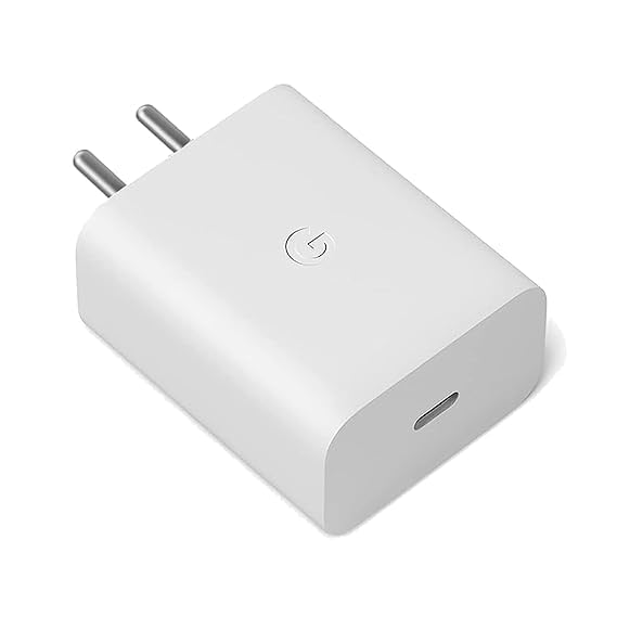 Image of Google 30W Original Type C Fast Charging Power Adapter for Google 9 Pro XL /9 Pro /8 Pro /8 /8a,7 Pro /7 /7A, Pixel 6 Pro /6, Tablet /Chrome Books & Other USB C Devices (FIX138)