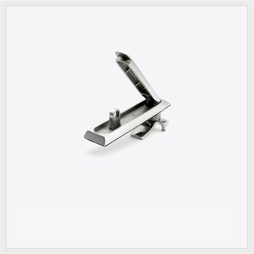 Candado D8340 de acero inoxidable con cerradura plana para gabinete de control de potencia 6