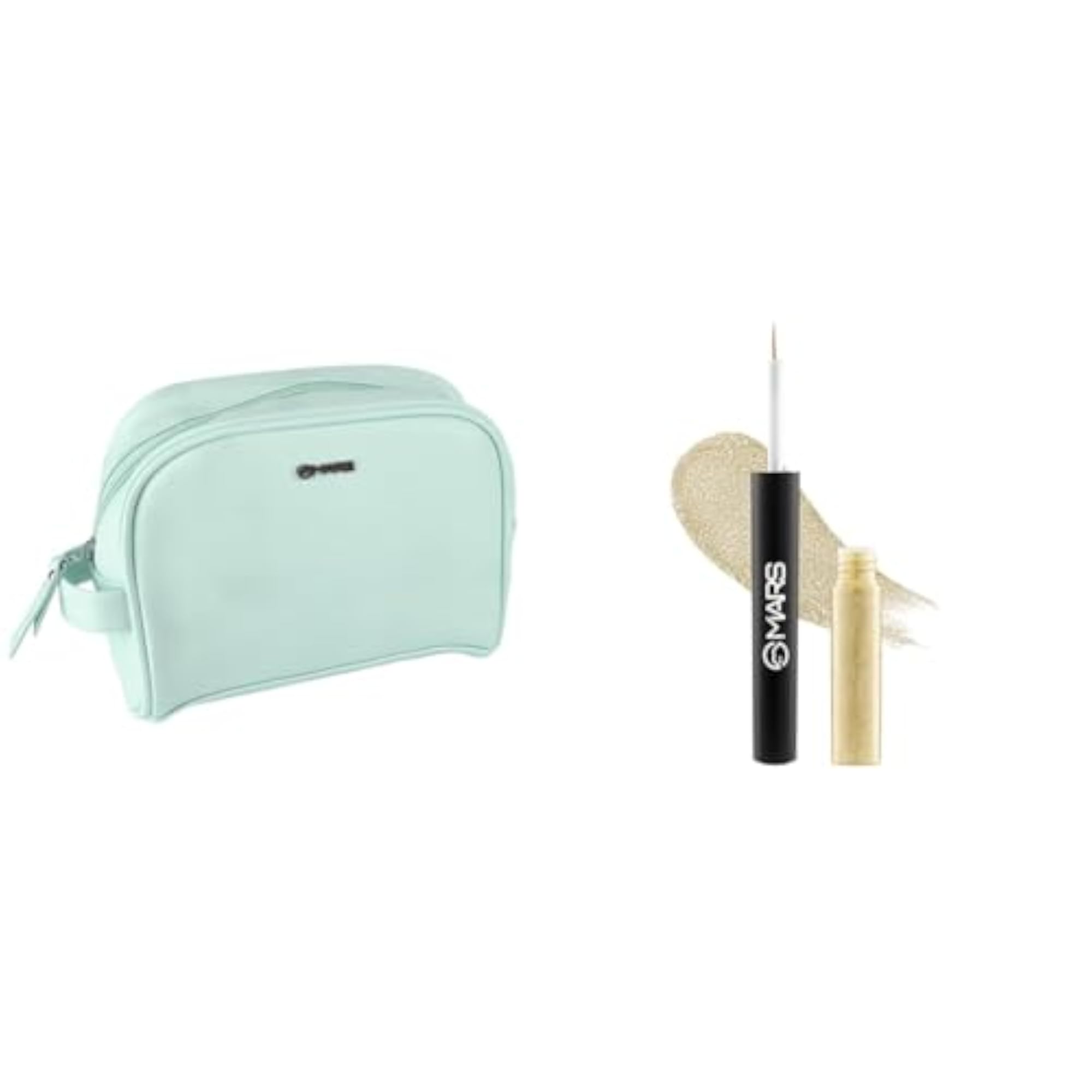 Makeup Kit Bag for Women with 4 Compartments Easy to Clean