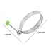 FELTECHELECTR 15Pcs Non Stick Stainless Steel Egg Ring Mold Versatile Cooking Tool for Pancakes Omelettes Fried Eggs and Treats Space Saving Design for All Meals