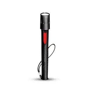 EVEREADY GIVE ME RED DL40 - Josh Trendy Plastic Torch Light | Super Bright White 0.5W LED | 3000 Lux Output |Bright Flashlights for Emergencies & Camping Gear | AA x 3|Black