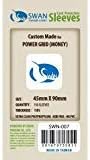 Swan Card Sleeves (45x90mm) - 150 Thin Power Grid (Money)