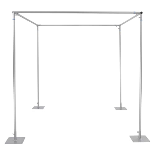 10ft x 10ft x 10ft Heavy Duty Backdrop Canopy Kit,