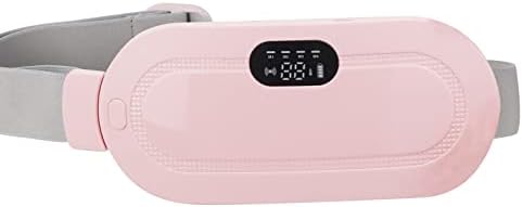 Portable Heating Pad, Lower Back Pain Relief Fast Heating Pad, 3-Speed Temperature Adjustment and 4-Speed Massage Modes, Menstrual Heating Pad for Women and Girl
