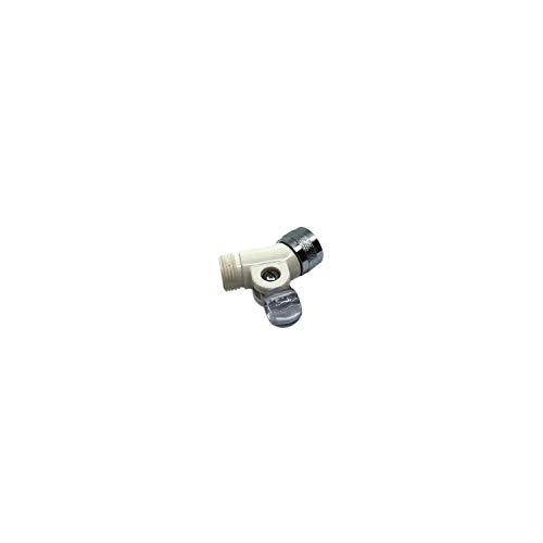 Base giratoria para ducha de mano Symmons FP-1E T-300, media, forma redonda, acabado sin recubrimiento, material plástico, montaje en pared miniatura 2