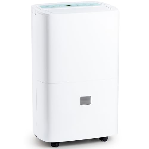 Megonia Deumidificatore Casa Muffa Silenzioso: Portatile 70L/G 240㎡ Pompa Acqua 5M...
