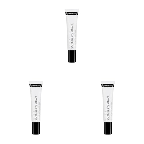 The INKEY List Caffeine Eye Cream 15ml, Improves Dark Circles, Brightens Under Eye, Fragrance-free, Vegan Friendly, Suitable For All Skin Types (Pack of 3)