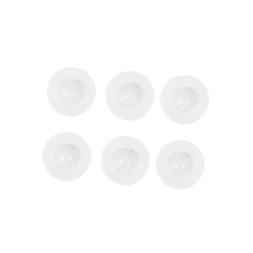 Operitacx 6 Piezas Luces LED Inalámbricas para Armarios con Brillo Ajustable Luz Cálida para Cocina y Muebles Lámparas Inteligentes sin Cables para Pasillos y Sótanos