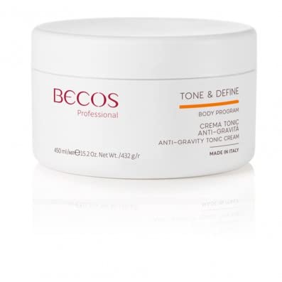 BECOS TONE & DEFINE CREMA TONIC ANTI-GRAVITÀ TONIFICANTE RASSODANTE 450ml. RILASSAMENTO EPIDERMICO , TONIFICAZIONE