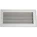 Shoemaker 905 38" X 46" Horizontal Fixed Grille Aluminum Airfoil Blade