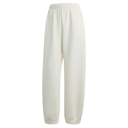 Pantalon adidas Femme Soft Lux Off White L pour un style décontracté au quotidien