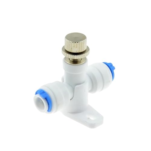 Válvula de control de caudal de 1/4" manguera ósmosis inversa conector RO 2