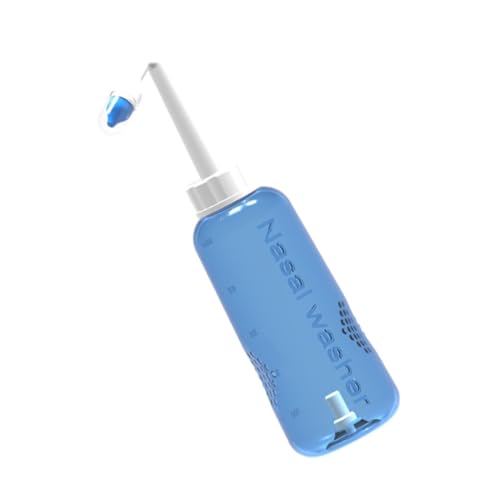 NOLITOY botella de lavado nasal mocos en la nariz botella de limpieza nasal - Botella limpieza nasal - Irrigador nasal lavados nasales Lavador nasal 500ml arandela nasal de plástico