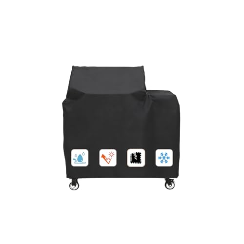Grill Cover for Recteq Patio Legend 400 Rec Tec 400/Porch Pro 400 Wood Pellet Grill - Heavy Duty Waterproof Grill Cover with Locking Drawstring for Rectec RT-400 Grill Accessories