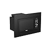HYE Microwave - Integrated 20L 700W Black Microwave Oven, Compact & Built in Design, Digital Controls, Preset Cooking Functions, Various Power Levels - SA01BIM207B13