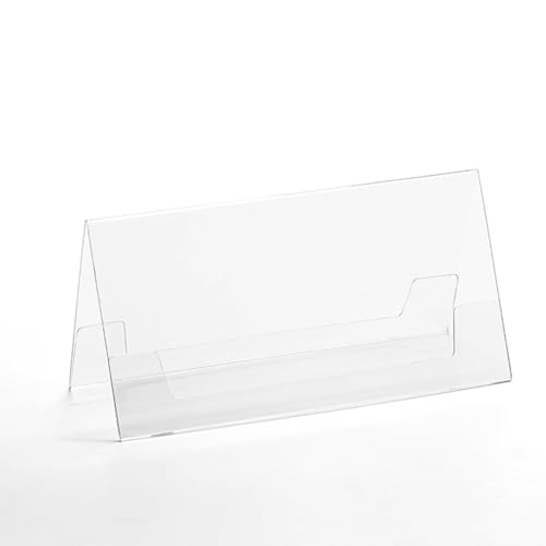 Display Prisma de Mesa em acrílico 20X10cm