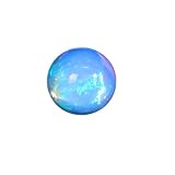 Opale di fuoco 100% naturale etiope bianco Welo opale pietra preziosa sciolta per la creazione di gioielli cabochon forma rotonda opale peso ct.-3.04 dimensioni-11mm EPW-641