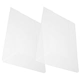 TEHAUX 2 Stück Schicke Dokumentdateien Organizer -mülleimer Veranstalter Dateiorganisator Papieraufbewahrungsorganisator Mehrfachtaschenordner Behälter Banker Klein Groß Transparent Pvc