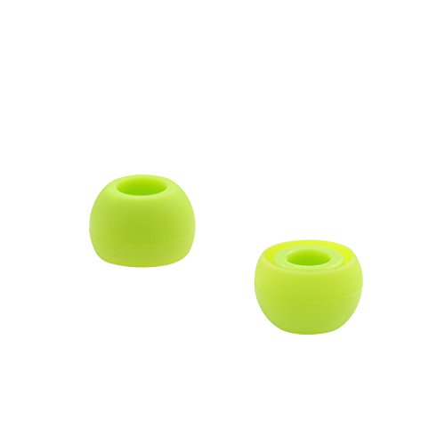 ALXCD Ear Tips for Powerbeats 2 Wireless Headphone, SML 3 Sizes 3 Pair Silicone Replacement Earbud Tips & 1 Pair Double Flange Ear Tip Cushion, Fit for Powerbeats2 Wireless Pb2[4 Pair](Green) - Thumbnail 3