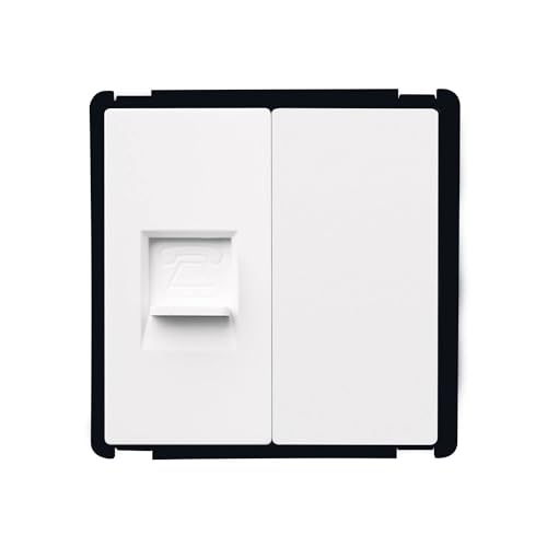 LEDKIA LIGHTING Toma Teléfono + Tapa Ciega Modern Blanco