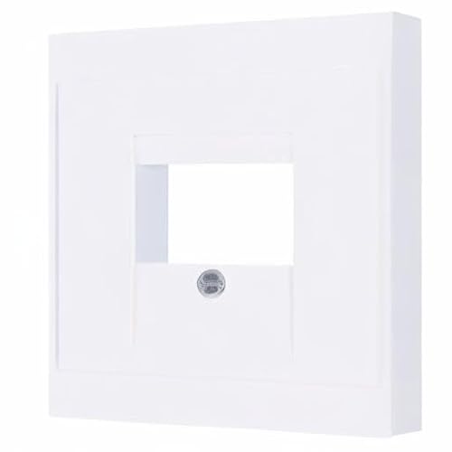 Kopp 350113186 Malta Abdeckung für TAE-Telefon-Anschlussdose, Arktis